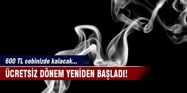 Ücretsiz dönem yeniden başladı! 600 TL cebinizde kalacak...