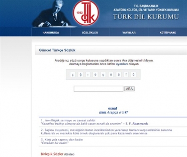 TDK'dan bir skandal daha! Kötü yola düşmüş kadın...