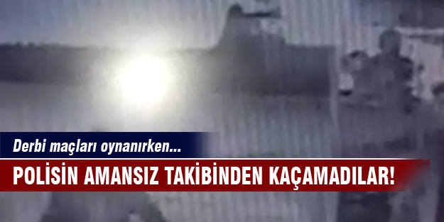 Bursa'da polisin amansız takibinden kaçamadılar!