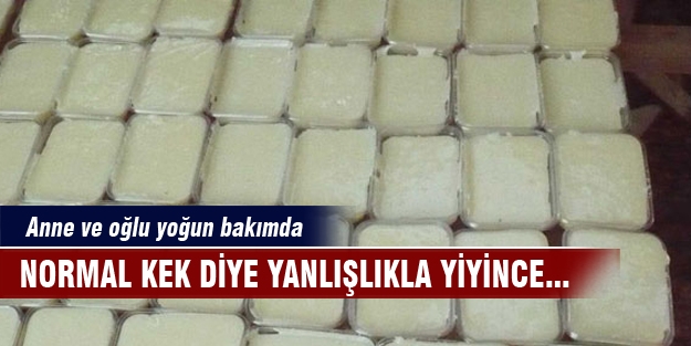 Normal kek diye yanlışlıkla yiyince...