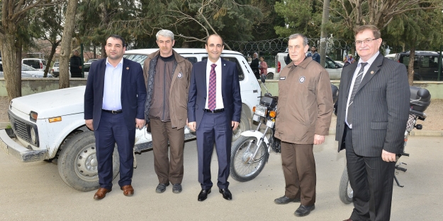 Edebali’den tarım bekçilerine destek