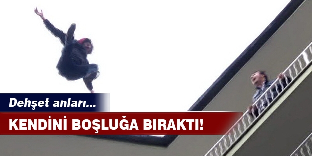 İntihar eden genci hava yastığı kurtardı