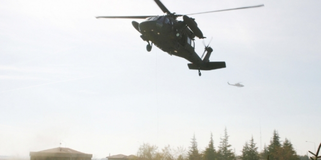 Askeri kurtarma tatbikatı başladı