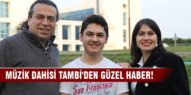 Müzik dahisi Tambi'den güzel haber!