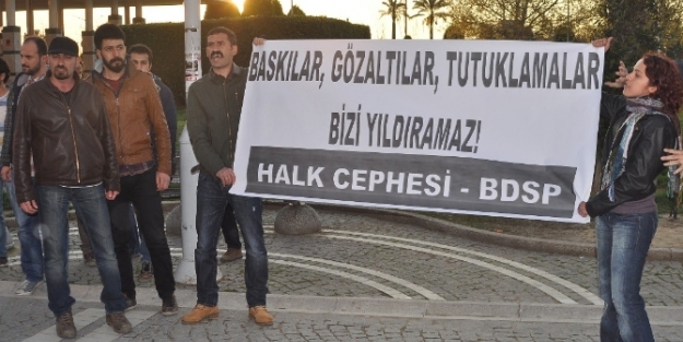 Teröristlerin öldürülmesini protesto ettiler!