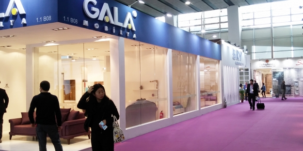 Gala Mobilya Çin Fuarı'nda