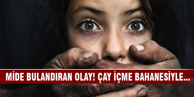 Mide bulandıran olay! Okul müdürü kız öğrencileri çay içme bahanesiyle...