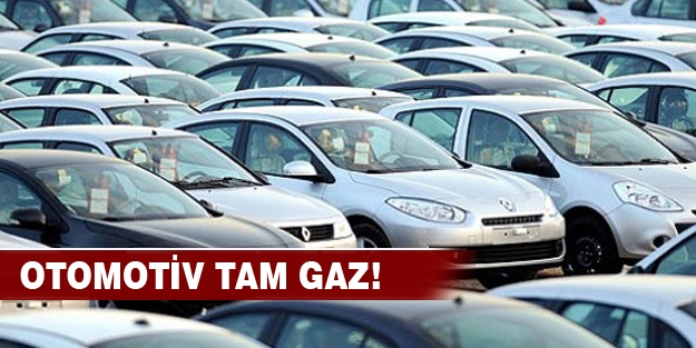 Otomotiv tam gaz