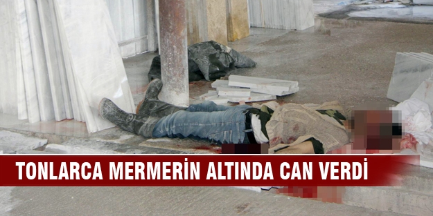 Bursa'da işçi mermerin altında kaldı! Feci şekilde can verdi