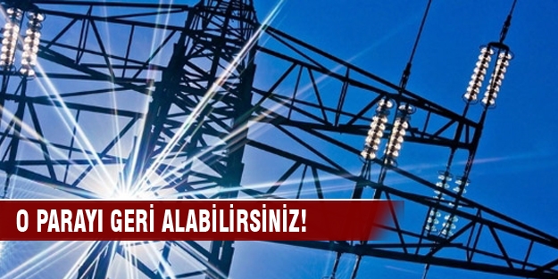 Dikkat o parayı geri alabilirsiniz!