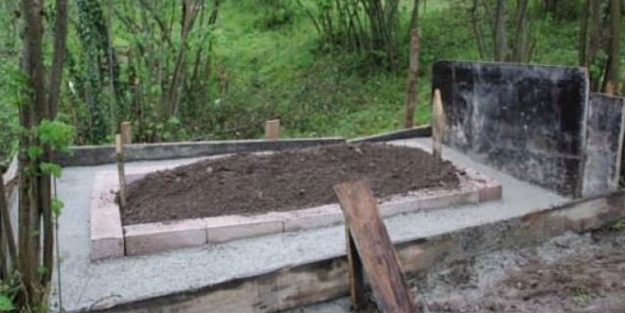 Savcıyı şehit eden teröristin mezarına beton döküldü