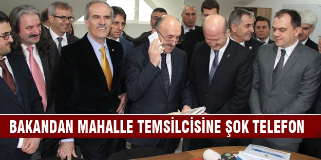 Müezzinoğlu'ndan mahalle temsilcisine şok telefon!