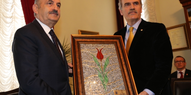 Müezzinoğlu'ndan Başkan Altepe'ye ziyaret