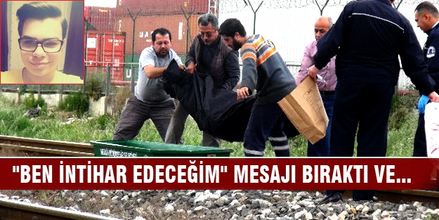 “Ben intihar edeceğim“ mesajı bıraktı ve...