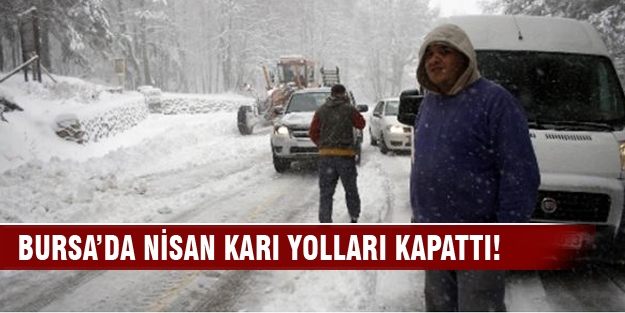 Bursa'da kar sürprizi!