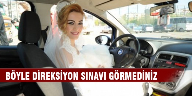 Böyle direksiyon sınavı görmediniz