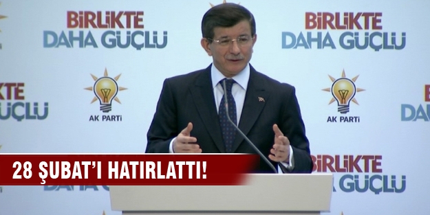 Davutoğlu’ndan ’ikna odaları’ göndermesi