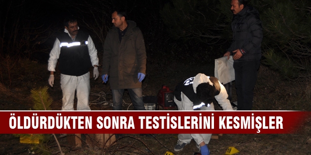 Bursa'da vahşi cinayet! Öldürdükten sonra testislerini kesmişler