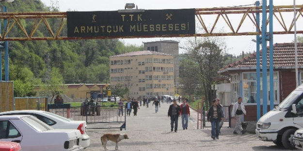 O maden ocağında üretim durduruldu