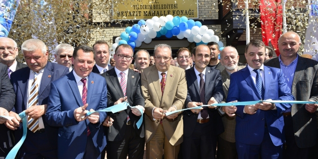 Beyazıt Mahalle Konağı törenle açıldı