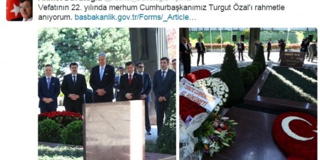 Başbakan’dan Turgut Özal paylaşımı