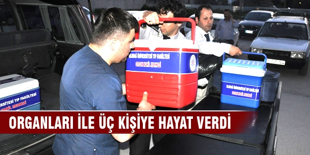 Bursa'da beyin kanaması geçiren adam üç kişiye hayat verdi