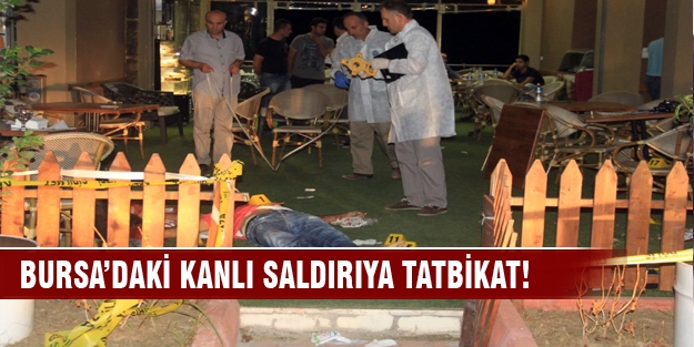 Kanlı saldırı için tatbikat!