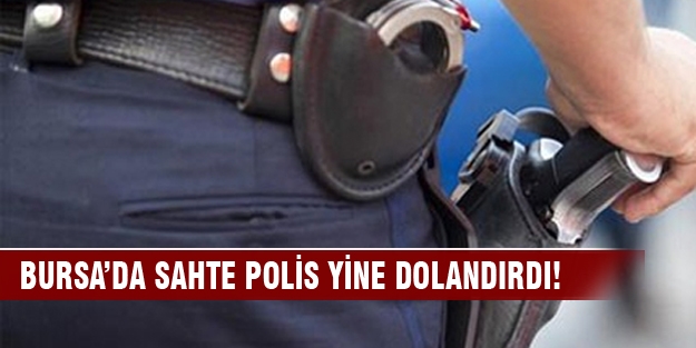 Yine telefon yine sahte polis!