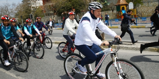 Erdoğan pedal çevirdi