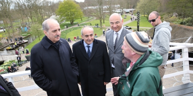 Kurtulmuş Hollanda’da Türk vatandaşlarla buluştu