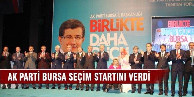 AK Parti Bursa seçim startını verdi!