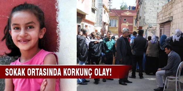 Sokak ortasında korkunç olay! Minik Pınar serseri kurşun kurbanı oldu!