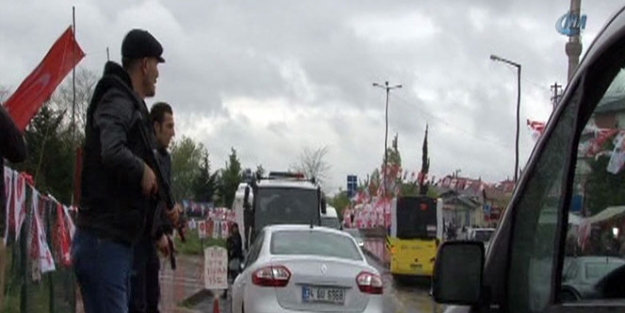 MHP seçim bürosunda silahlı gerginlik