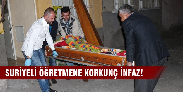 Suriyeli öğretmene korkunç infaz!