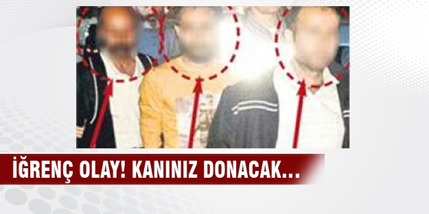 Nişanlısının gözü önünde 3 kişi tecavüz etti!