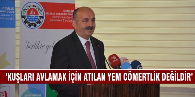 ’Kuşları avlamak için atılan yem cömertlik değildir’