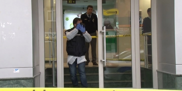 İstanbul’da güpegündüz banka soygunu