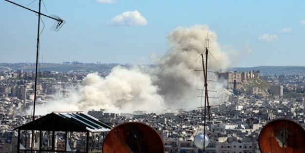 Halep'te hastaneye vakum bombalı saldırı! 25 ölü