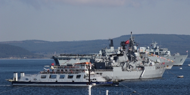 Cumhurbaşkanlığı yatı Savarona Çanakkale’de