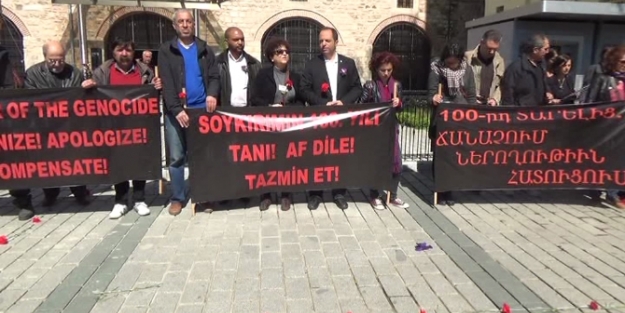 İstanbul’da ’1915 olayları’ yürüyüşü