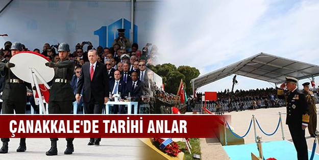 Çanakkale'de tarihi anlar