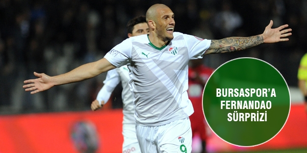 Bursaspor’a Fernandao sürprizi