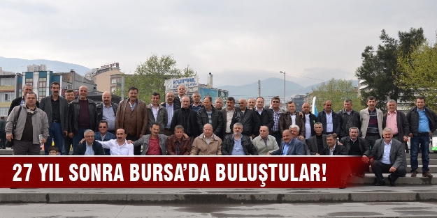 27 yıl sonra yeniden bir aradalar
