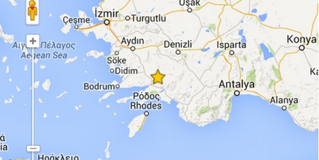 Muğla'da deprem!