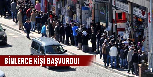 ÇAYKUR'a rekor başvuru!
