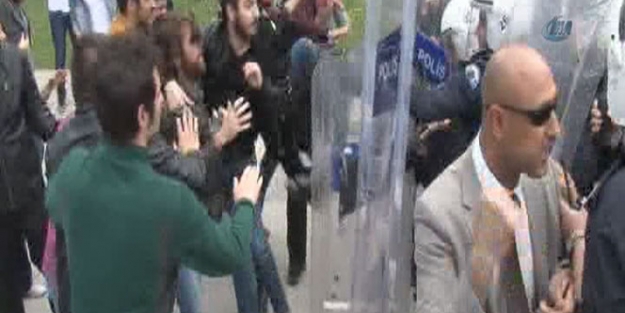 Üniversitede kanlı gerginlik!