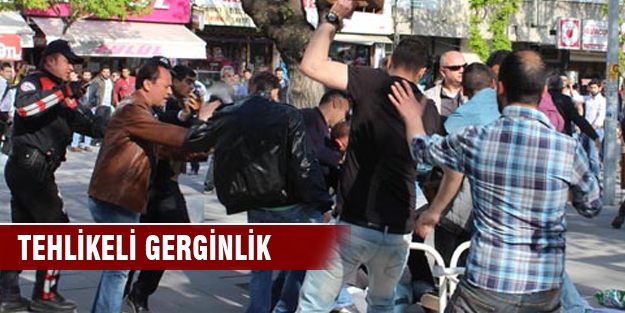 Üniversitede tehlikeli gerginlik!