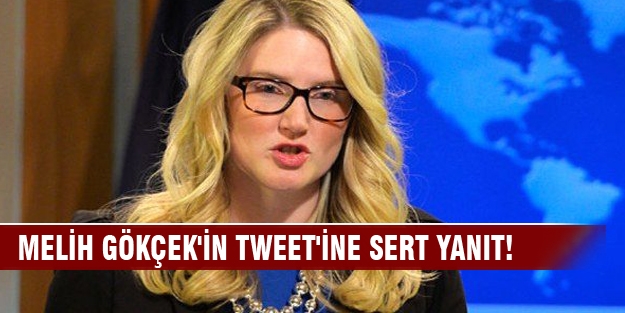 Marie Harf Gökçek'in tweet'ine 'yanıt' verdi