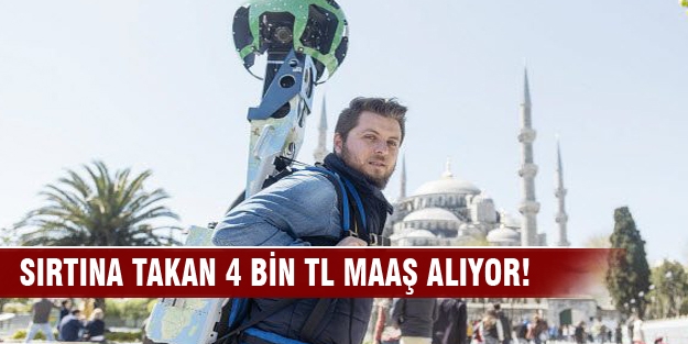 Bu kameralı sırt çantası aylık 4 bin TL kazandırıyor