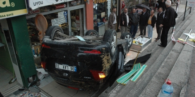 Fren yerine gaza basınca...